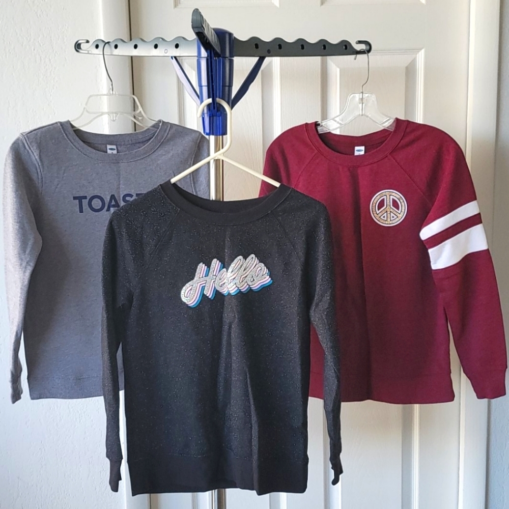 A set of 3 sweatshirts from Old Navy